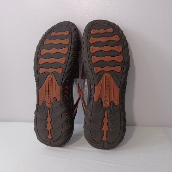 Skechers Reggae Soundstage Brown Casual Flip Flop Comfort Slides Womens Size 10 - Picture 6 of 6